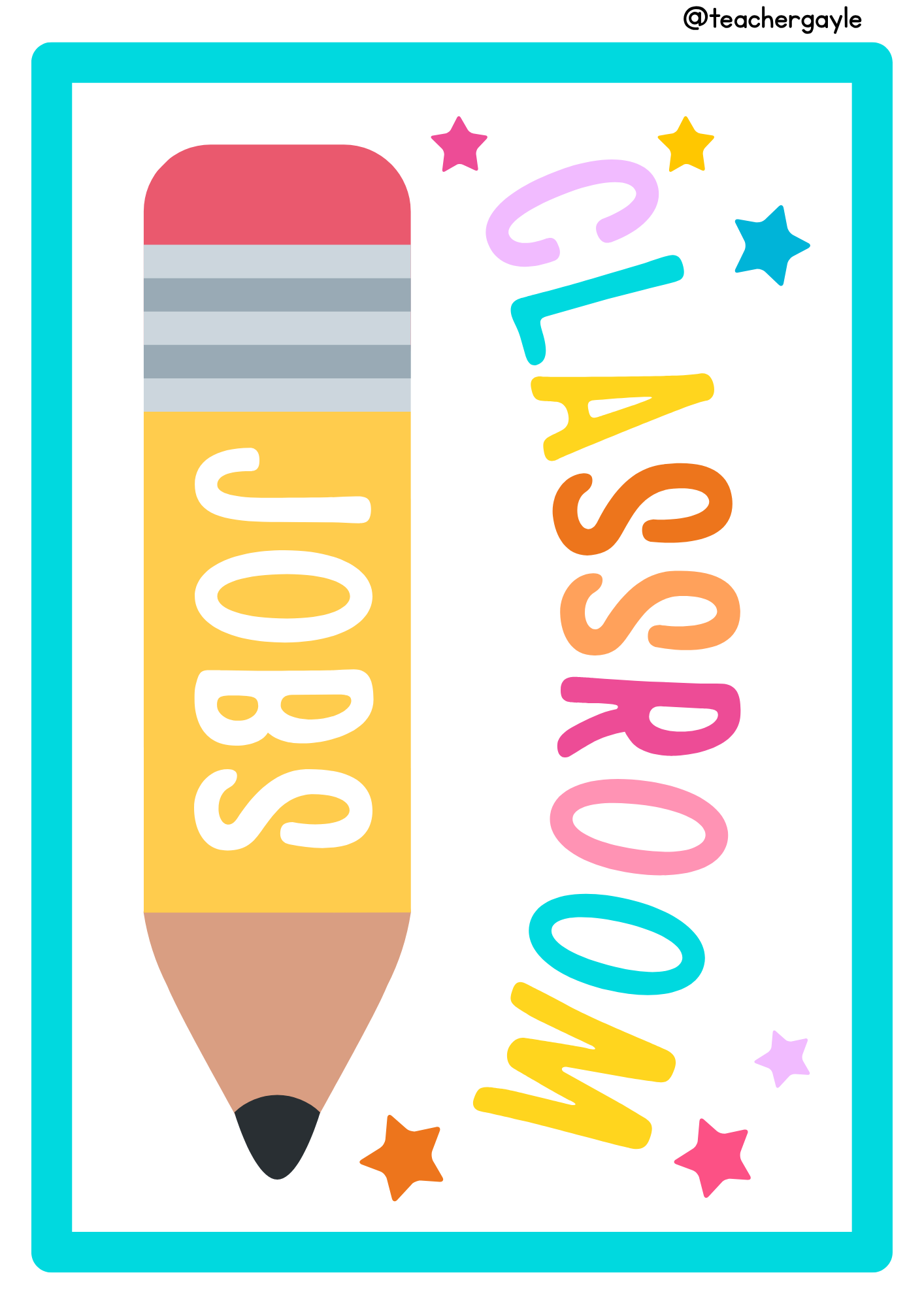 Classroom Jobs - Classroom Decoration (Editable) - Image 2