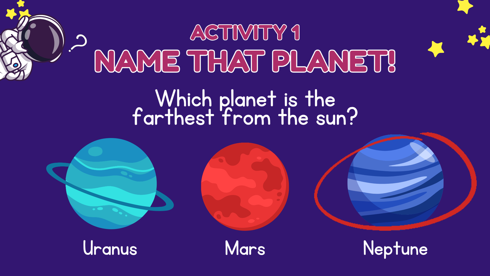SCIENCE - (The Solar System) PPT Presentation with Activity - Image 3