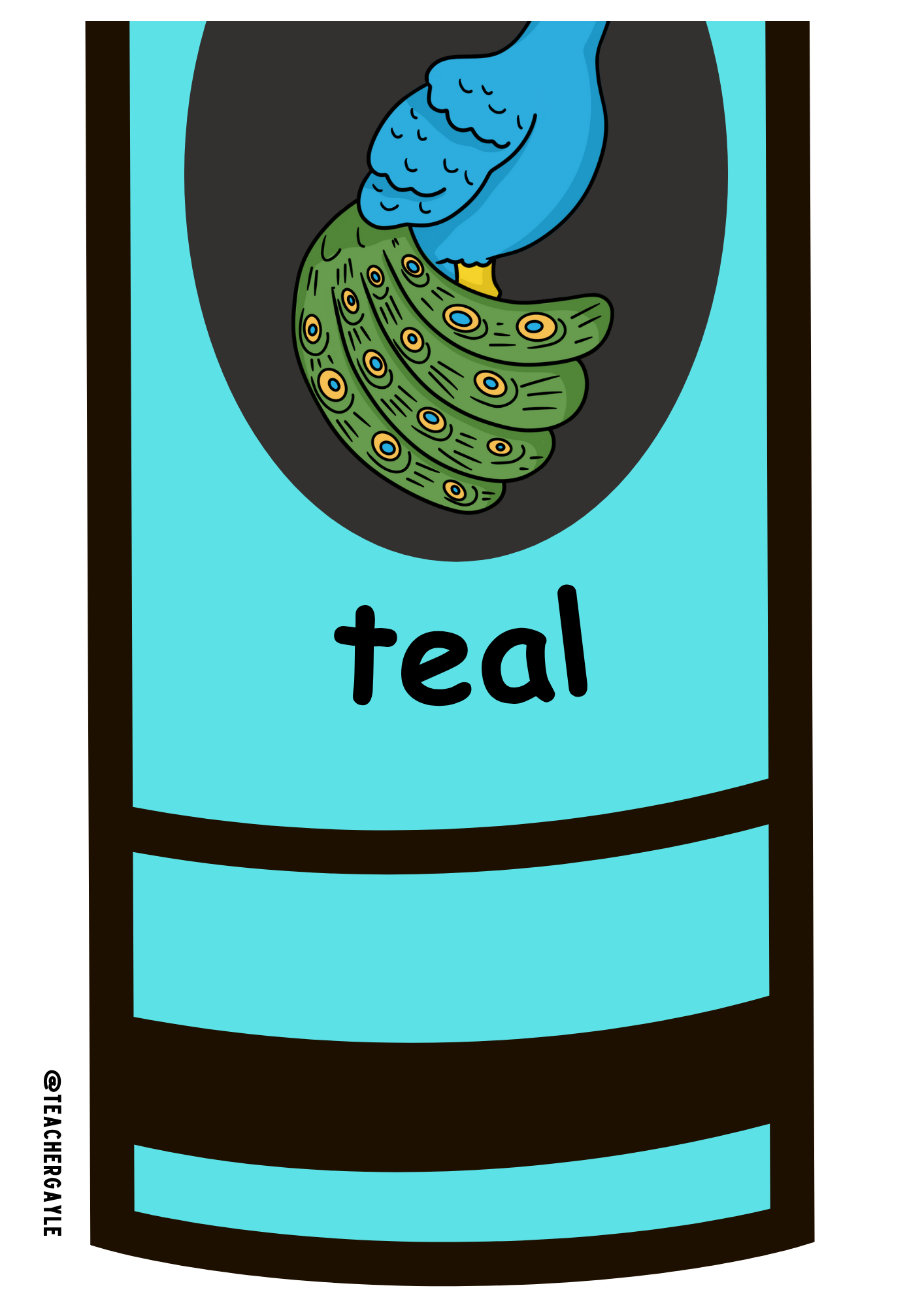 Crayon Color Crayon Posters – Classroom Decoration - Image 6