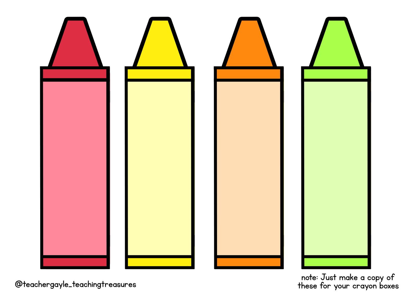 Crayon Birthday Posters - Classroom Decoration (Editable) - Image 4
