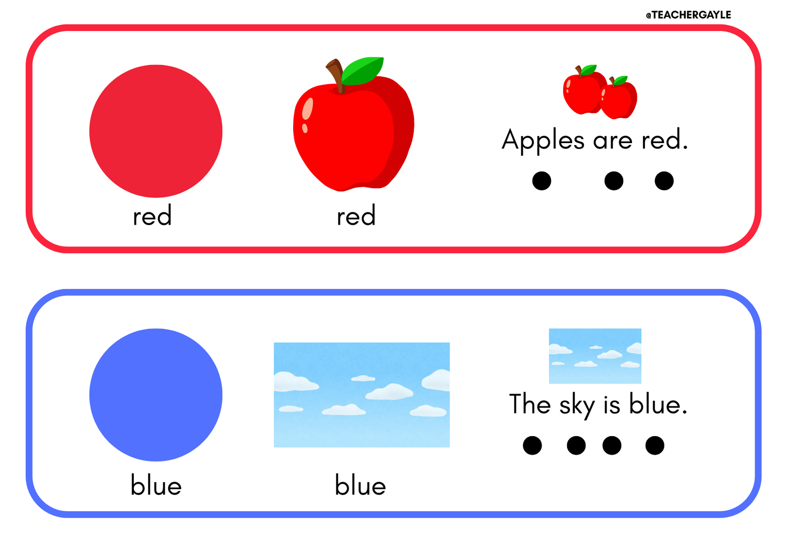 (Colors) - High Five Review Decoration - Image 4